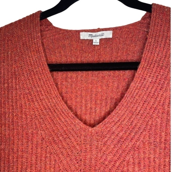 Madewell Sweater Rust Large - Picture 5 of 8
